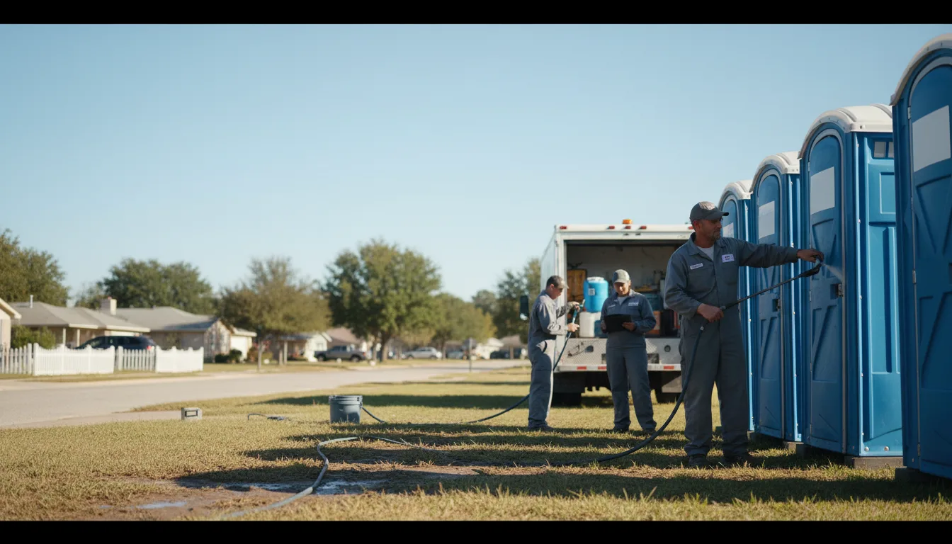 Long-Term Portable Toilet Rental in Leon, VA near me